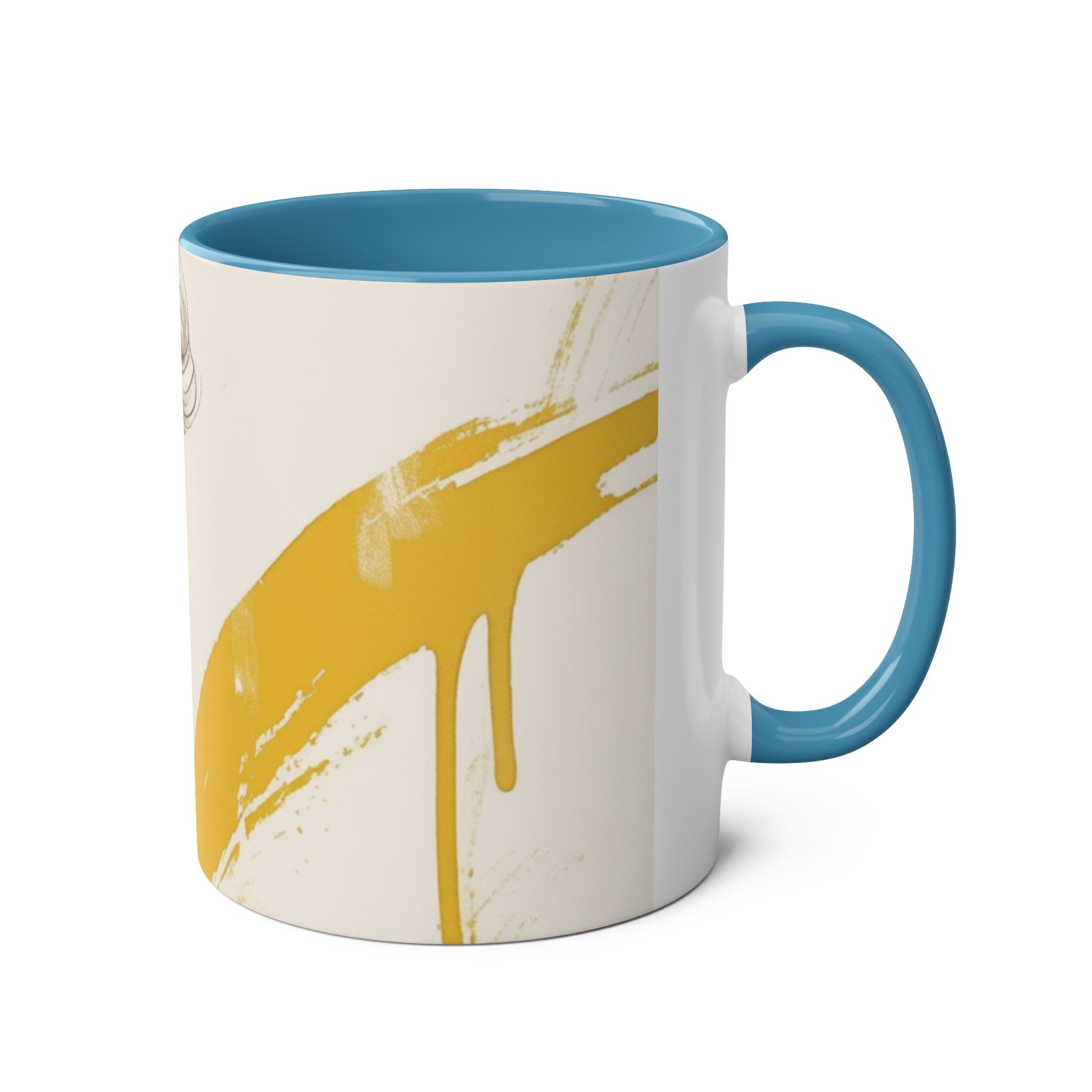 Two-Tone Coffee Mugs, 11oz