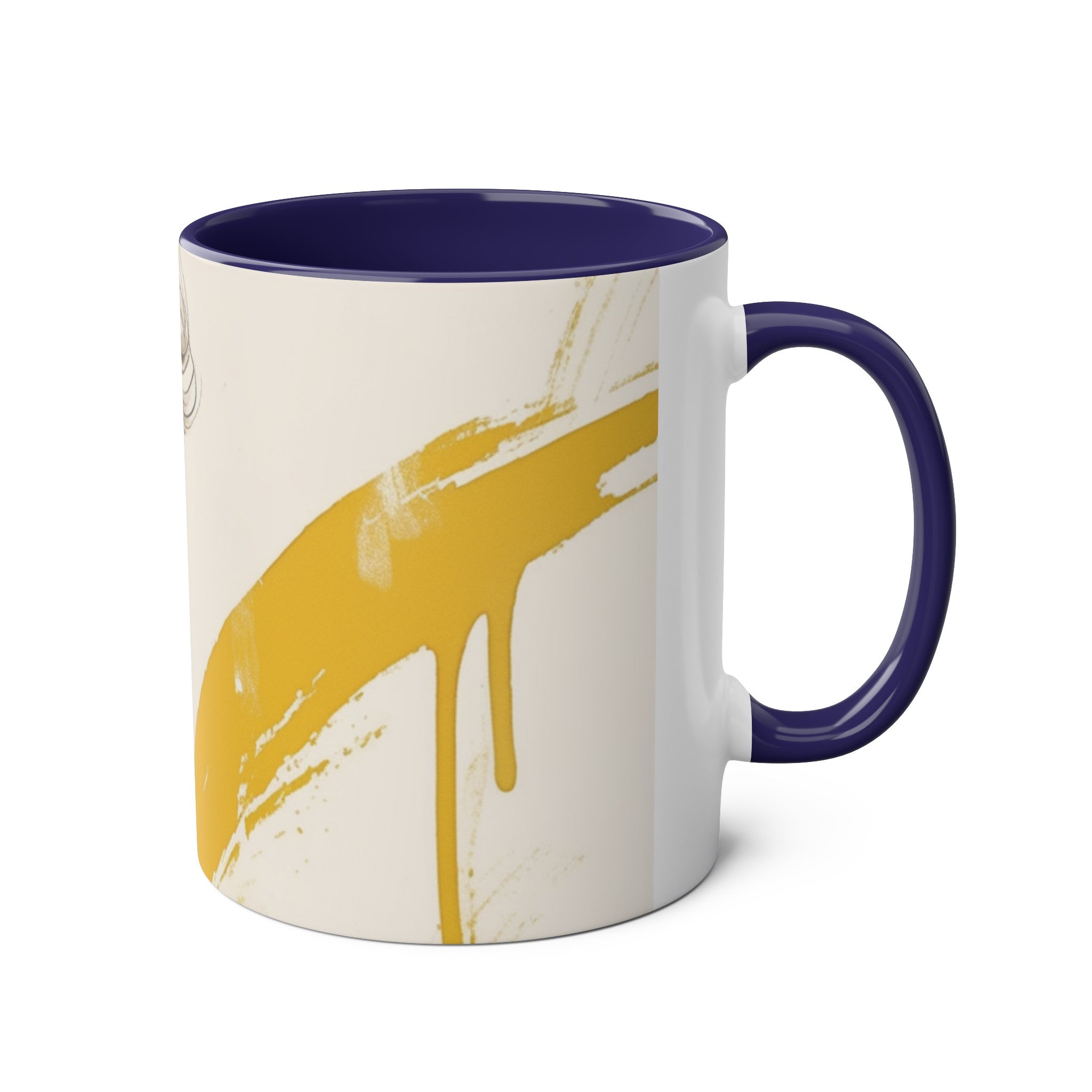 Two-Tone Coffee Mugs, 11oz