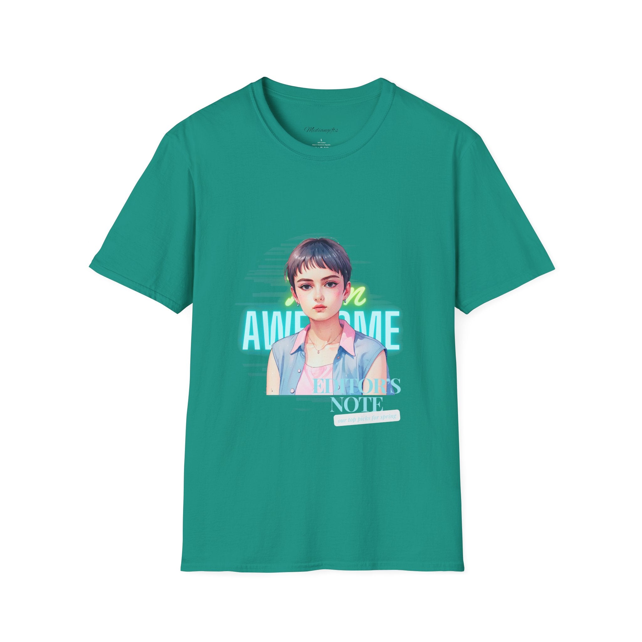 Custom T-Shirt,Illustration Style,Unisex Softstyle T-Shirt,Oversize,Comfort Colors,Personalized Customization.