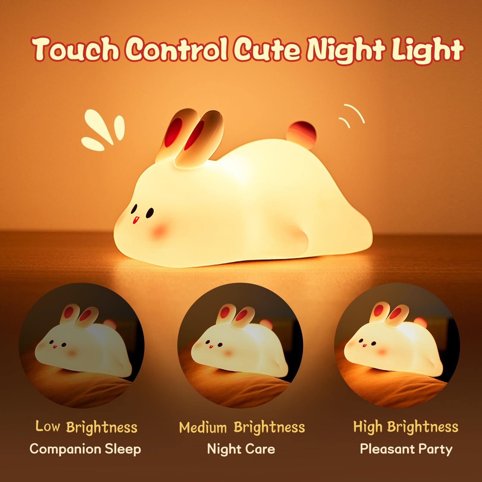 Cute Toy Decoration Timed Sleeping Lamp