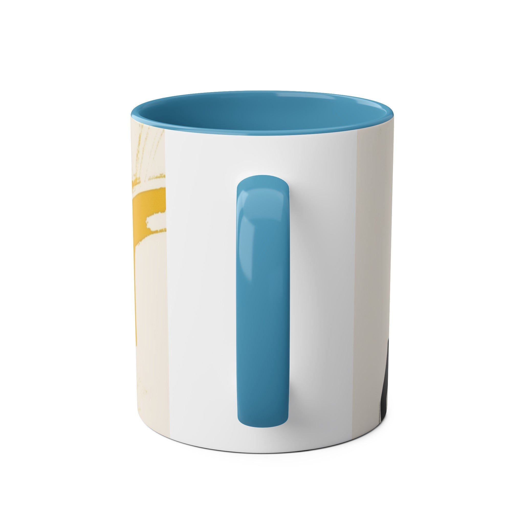 Two-Tone Coffee Mugs, 11oz