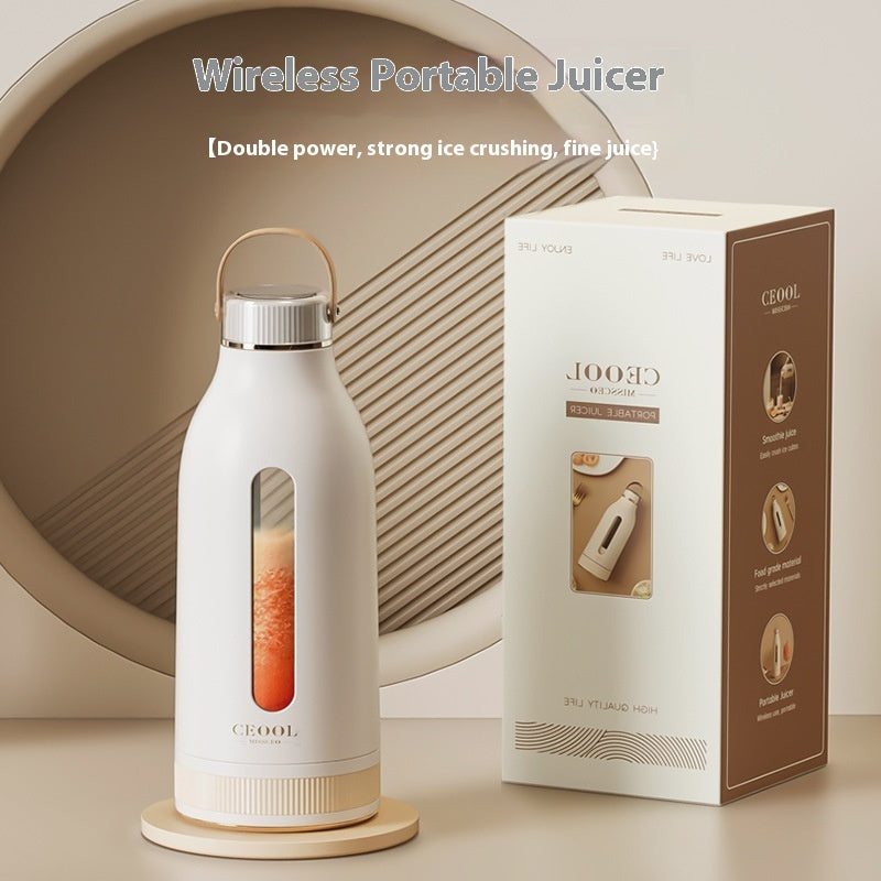 Household Small Rechargeable Portable Juicer Electric Mixer