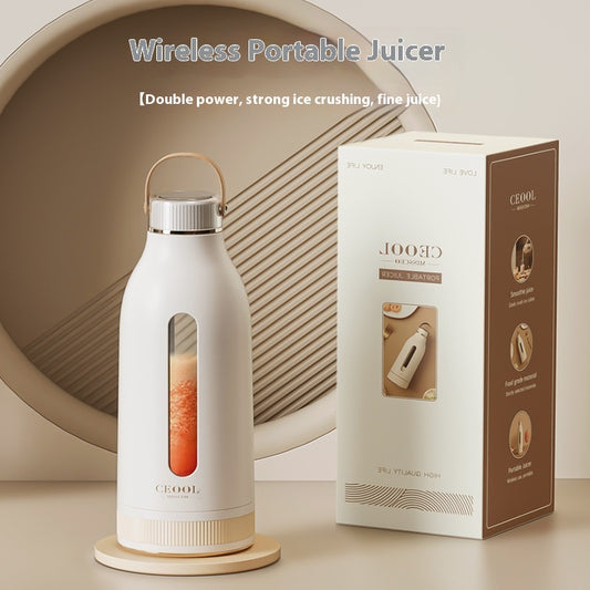 Household Small Rechargeable Portable Juicer Electric Mixer