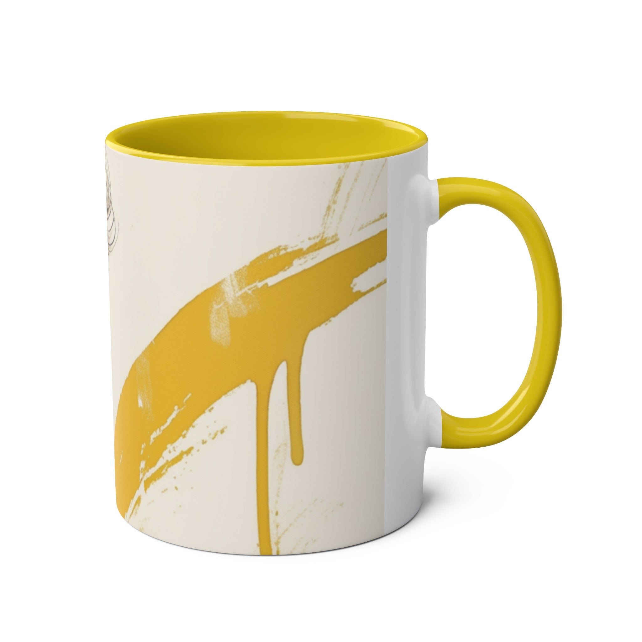 Two-Tone Coffee Mugs, 11oz