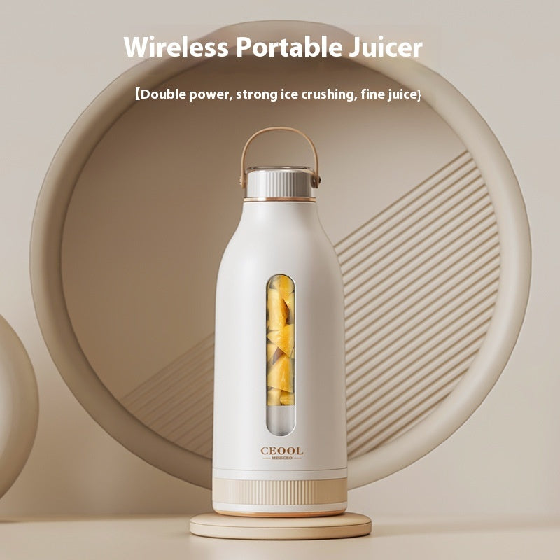 Household Small Rechargeable Portable Juicer Electric Mixer